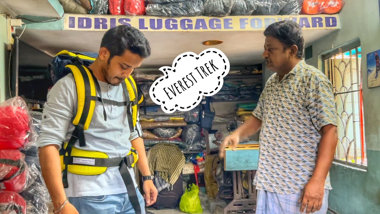 Rucksack for Everest Trek🔥60 years old shop in Kolkata | Buying Rucksack| IDRIS Luggage | AD VLOGS