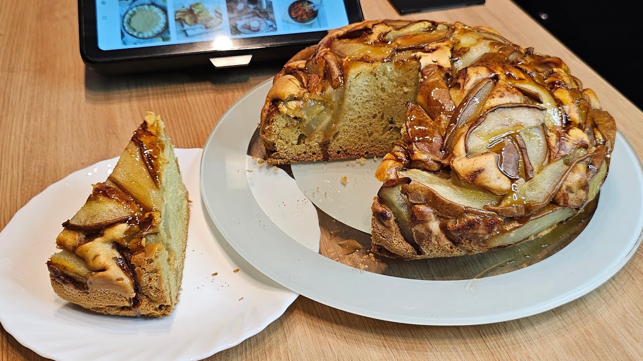 Szybkie ciasto z gruszkami 🍐🍐 z Thermomix #paulitawita 
