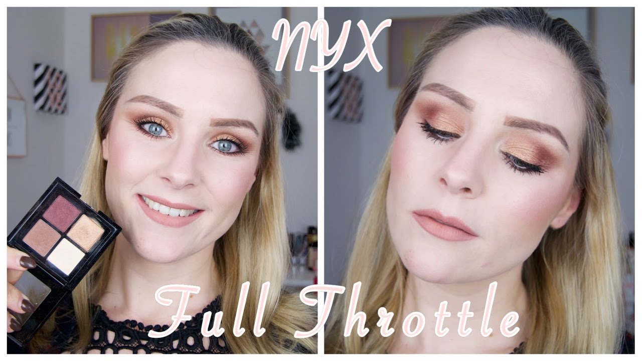 NYX FULL THROTTLE QUAD PALETTES I 👍HIT OR MISS👎 I SIAN VELAZQUEZ