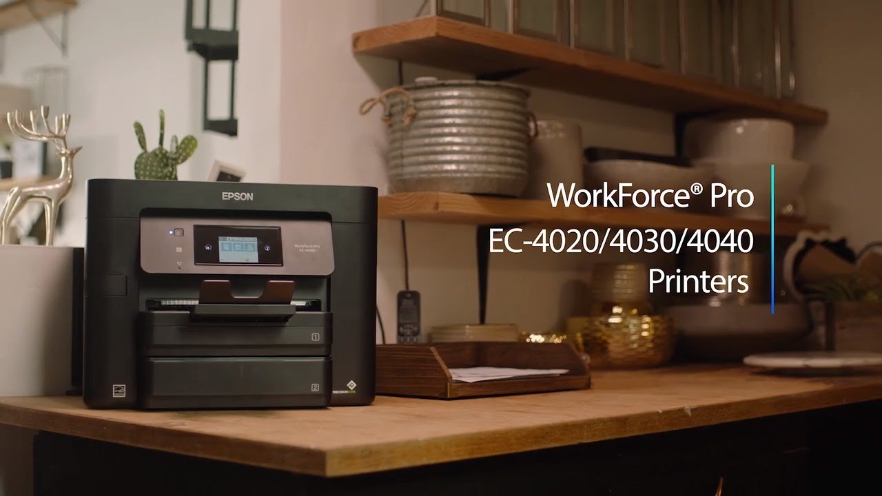 Epson WorkForce Pro EC-Series Printers | Product Tour