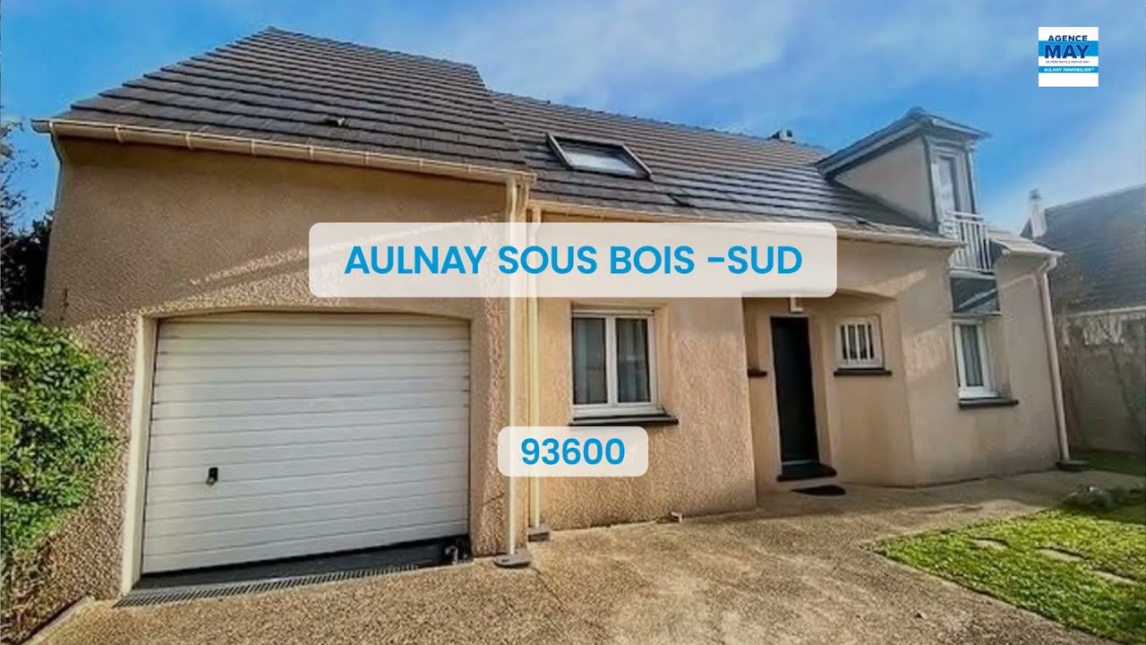 Maison 7 pièces – 125 m² – Nonneville – Jardin 409 m² – Aulnay-sous-Bois (93600)