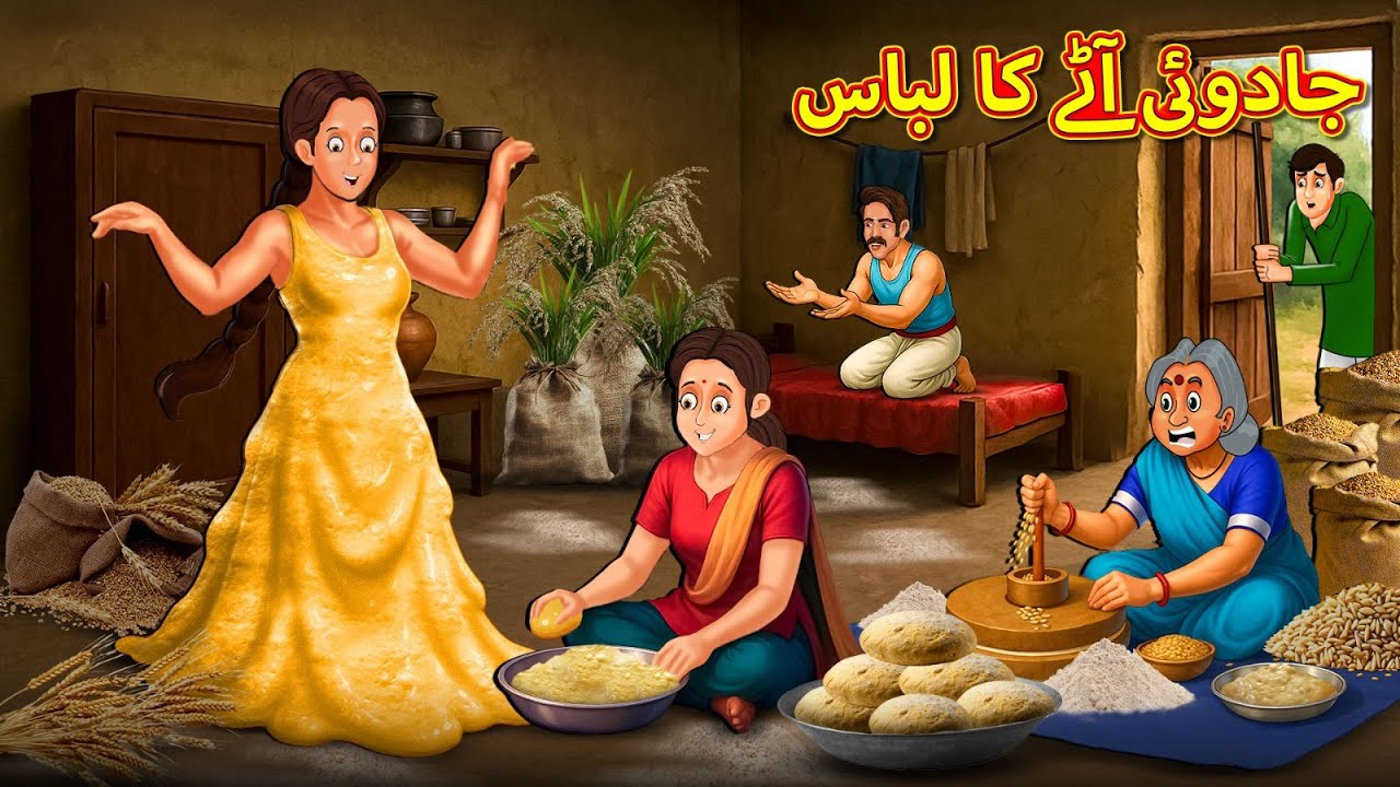 جادوئی آٹے کا لباس | Urdu Stories | اردو میں کہانی | Stories In Urdu | Koo Koo TV Urdu