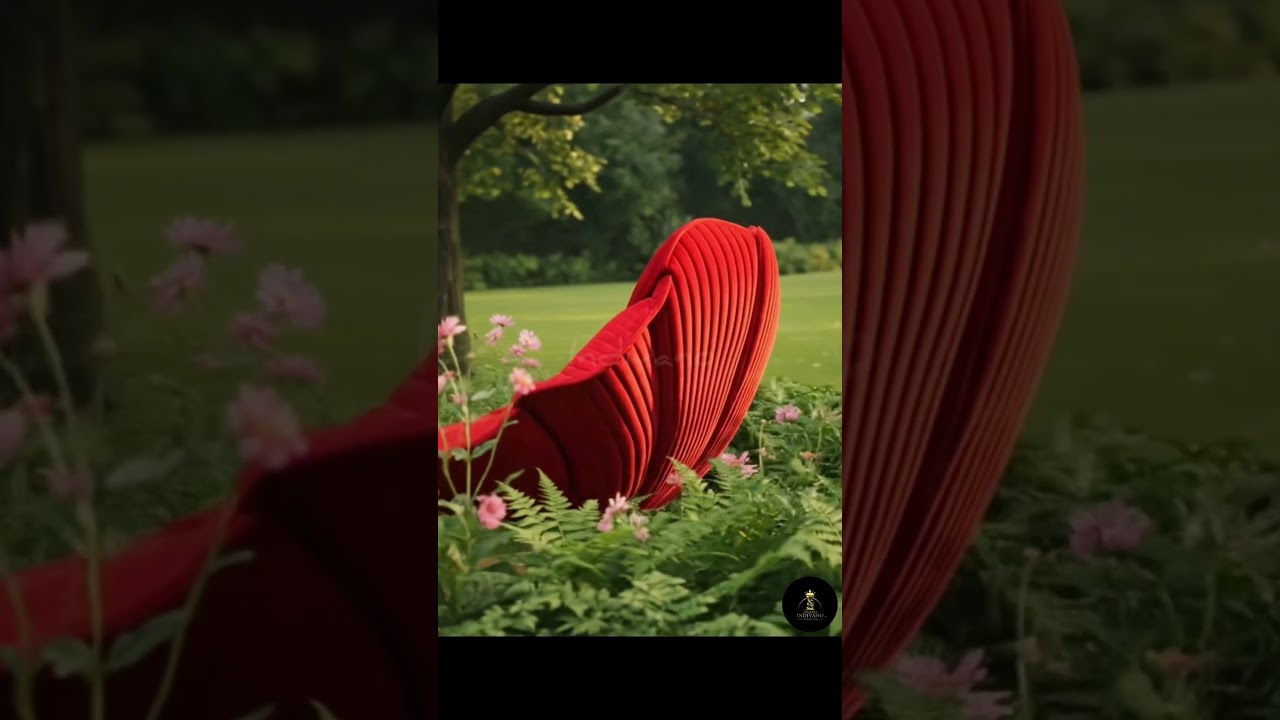 Inspired by nature’s poetry, this Flower Chair is not just seating
