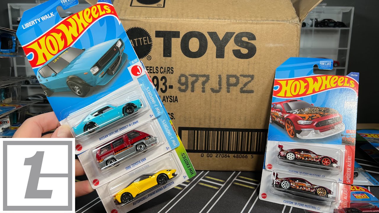 Lamley Unboxing: Hot Wheels 2022 J Case (with the Super TH!)