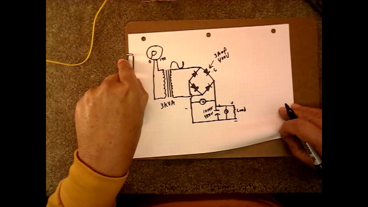 Build a  Variable DC Power Supply using AC Variac & Isolation Transformer