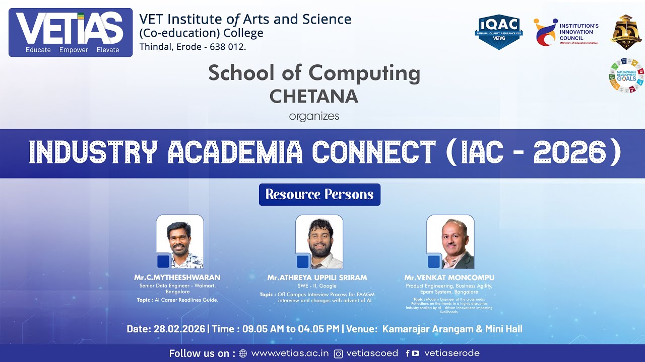 Industry Academia Connect (IAC-2026)