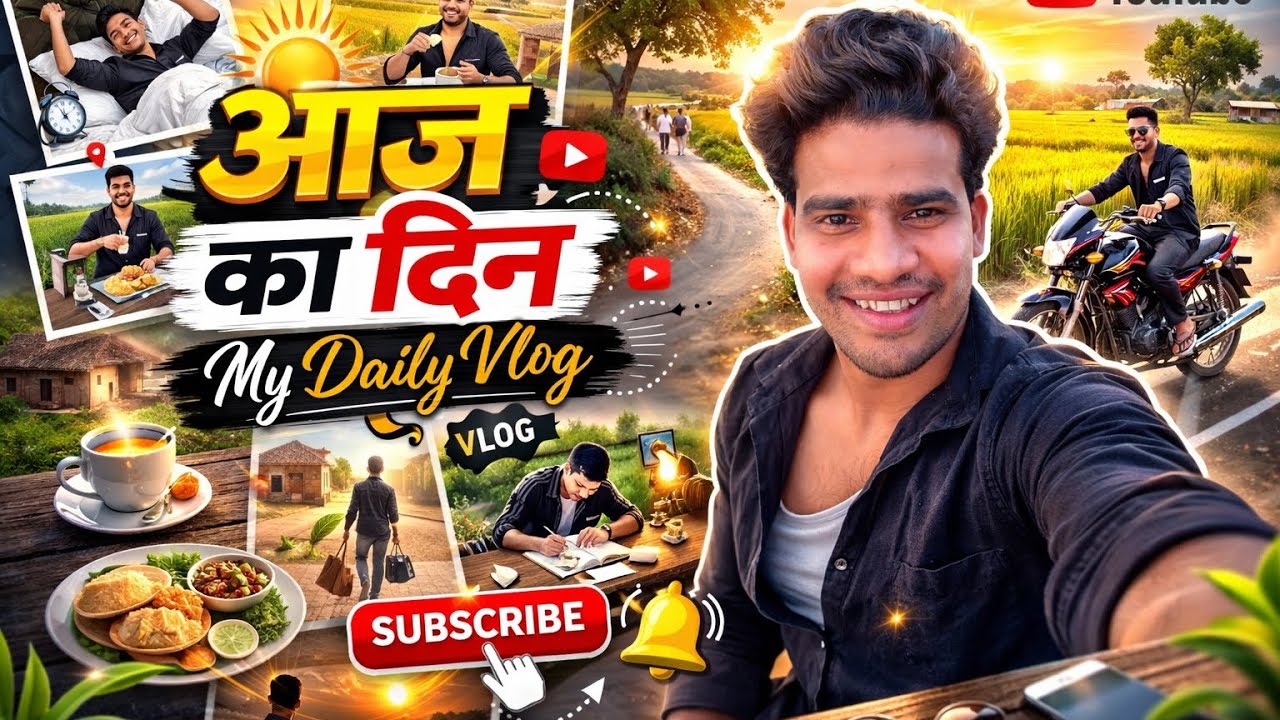 Mera Aaj Ka Din |🙂 मेरा आज का दिन |#DailyVlog #VillageLife #MyDailyVlog #IndianVlogger #DesiVlog 