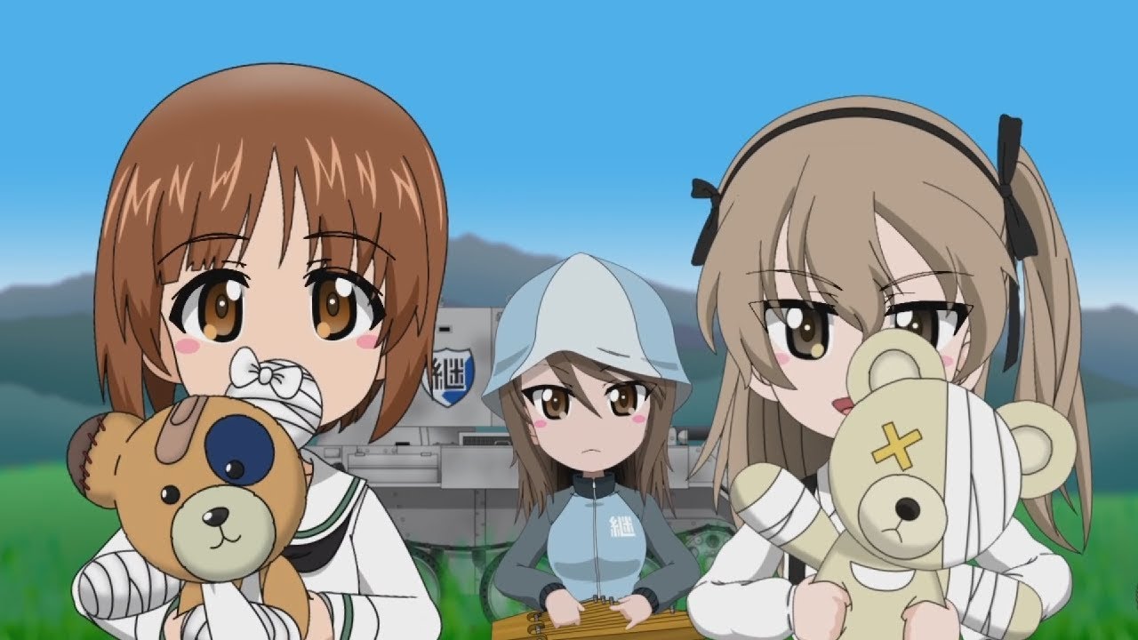 【ガルパン】ミカとみほと愛里寿とボコ