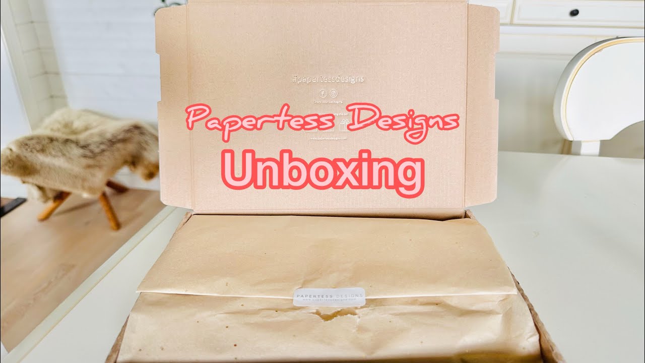Papertess Designs Unboxing & Short Comparison w/ Hobonichi Weeks Mega