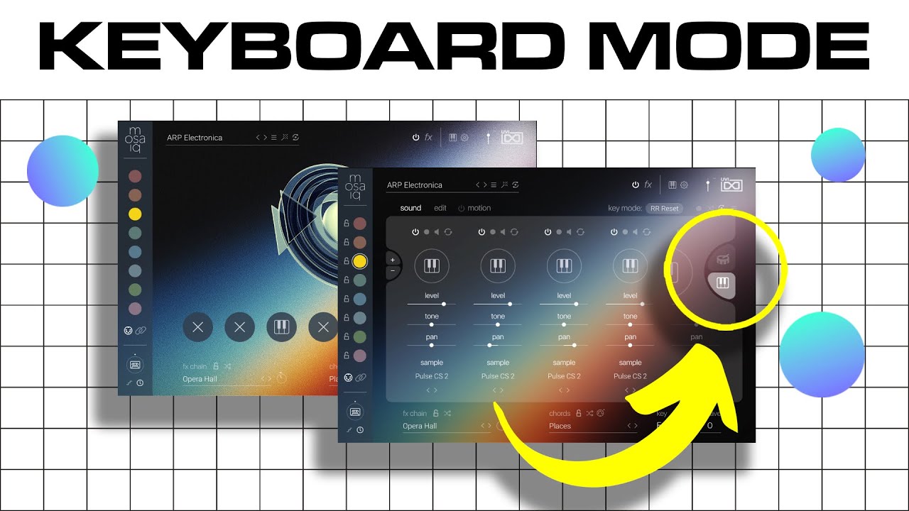 UVI Mosaiq 1.5 UPDATE | Keyboard Mode