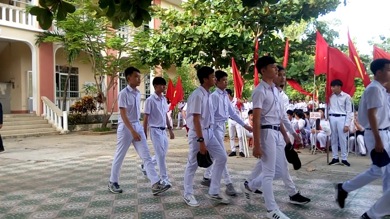 Trường THPT Lê Trung Kiên, Đông Hòa tỉnh Phú Yên khai giảng năm học mới 2019-2020 |Thầy Tân TD.