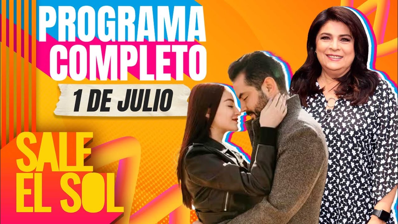 Victoria Ruffo FELIZ por el NACIMIENTO de la hija de José Eduardo Derbez | Sale el Sol 01/07/2024