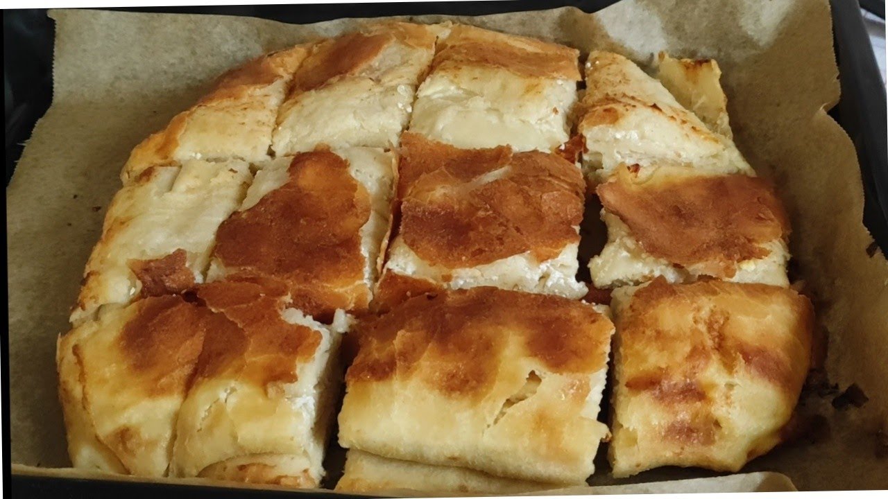 Ovaj recept će iznenaditi sve. Zašto to nisam uradila ranije? Ukusno! Lisnata pogača sa sirom. #441