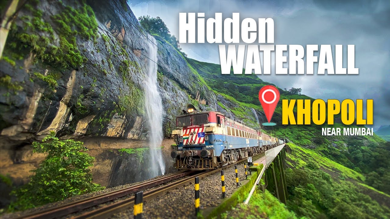 KP Waterfall Khopoli | Complete Guide | Karjat Lonavla Railway Tunnel | near Mumbai