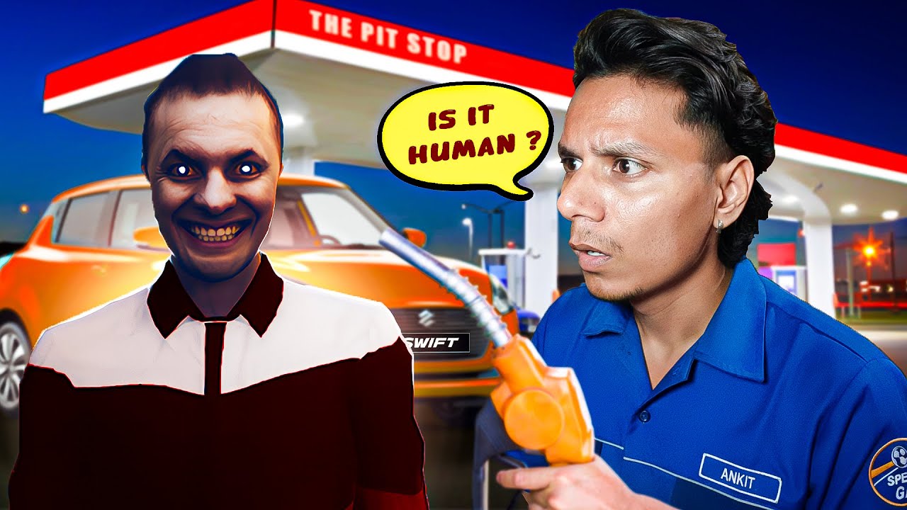 This Guy is Suspicious - The Pit Stop | Hindi Horror Gameplay