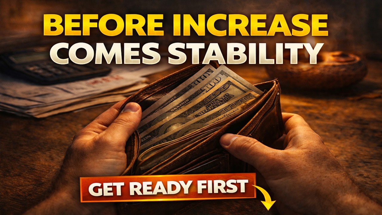 Before Increase comes stability