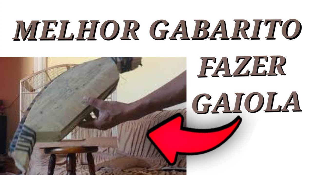 ARCO DA GAIOLA COMO EU FA&Ccedil;O