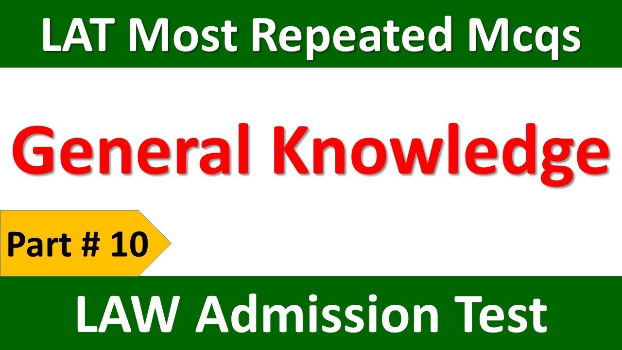 LAT General Knowledge Mcqs | General Knowledge for LAT | LAT General Knowledge Preparation | Part 10