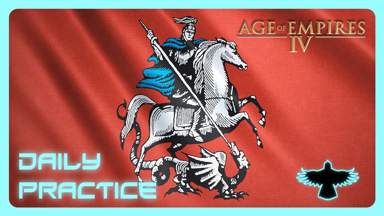 Daily practice | Zhu Xi's Legacy Outrageous AI | Gorge | Age of Empires 4