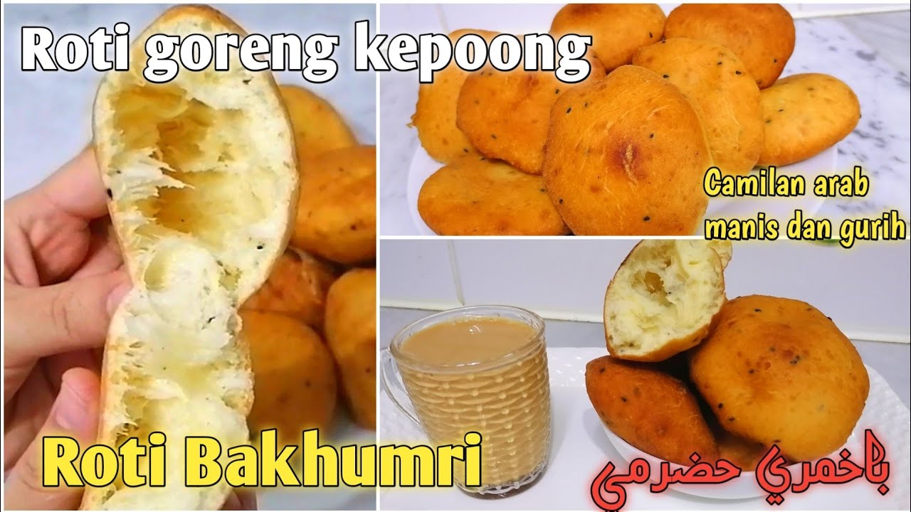 CARA MEMBUAT ROTI ARAB‼️(BAKHUMRI)DAN CHAI KARAK