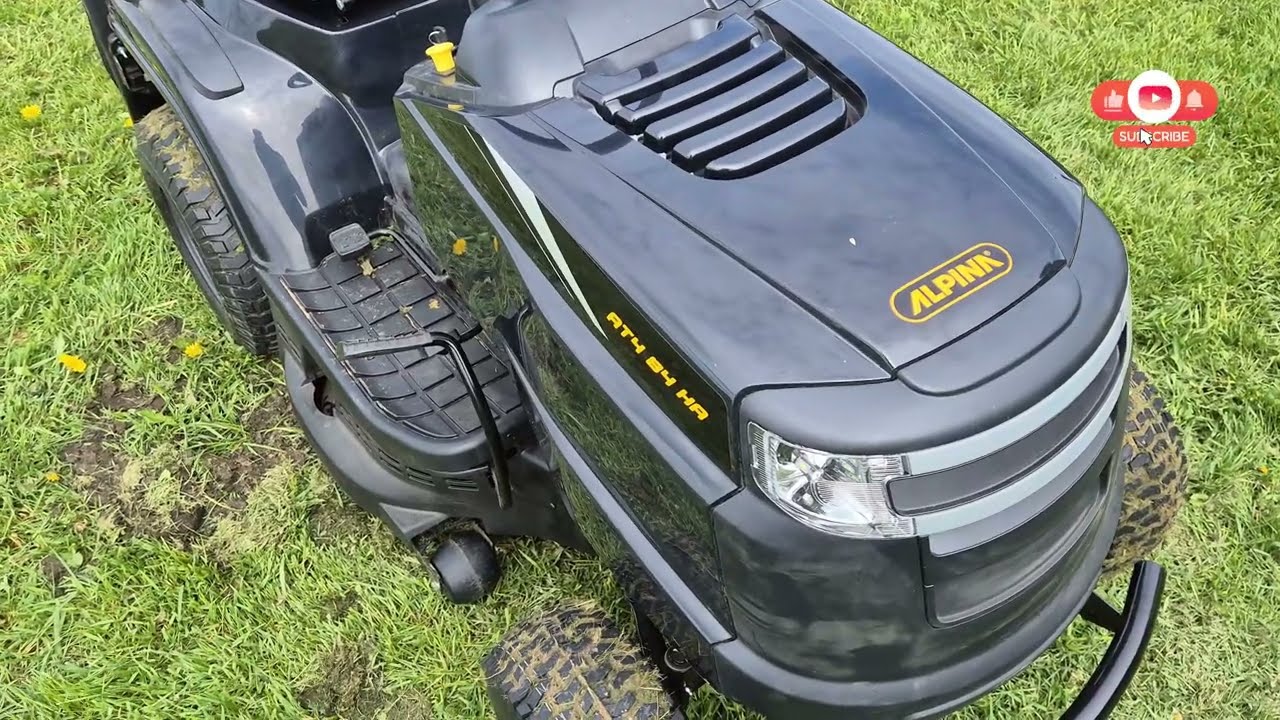 Vejos pjovimo traktorius Alpina AT4 84 HA/Lawn tractor