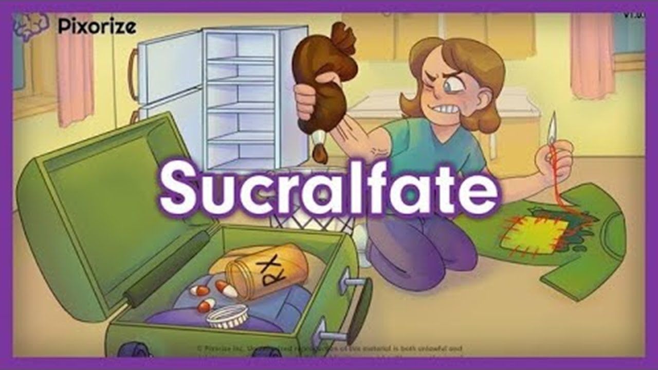 Мнемоника сукральфата для сестринской фармакологии (NCLEX)