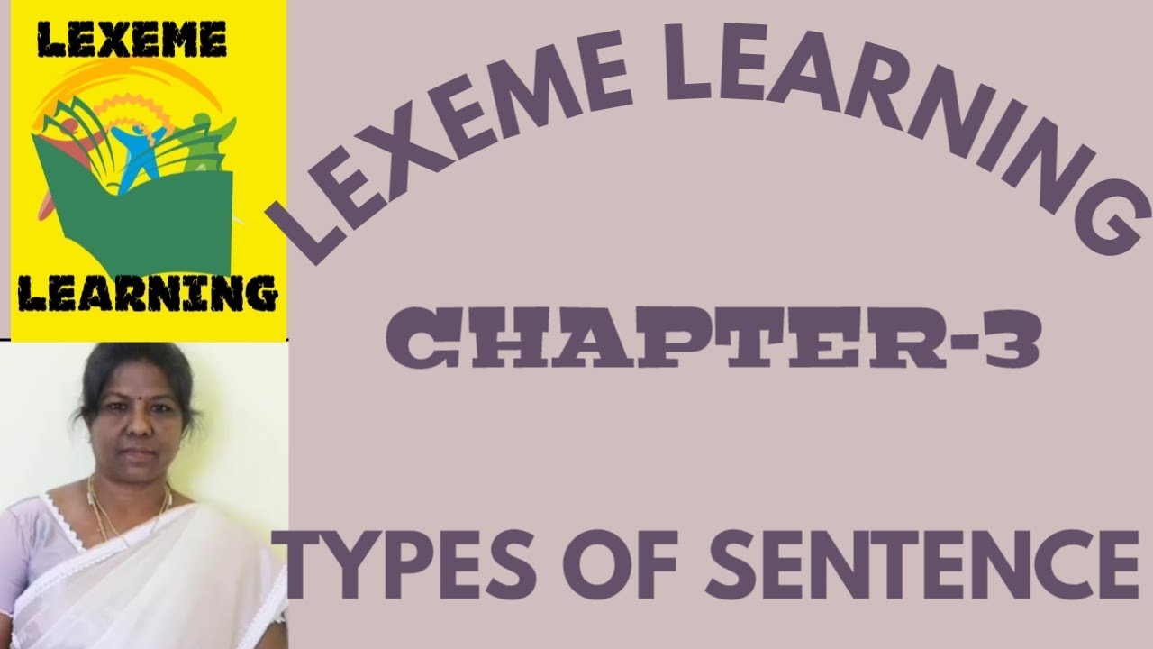 Lexeme Learning - Chapter 3 - Types of Sentences #Lexeme_Learning #English #Englishgrammar