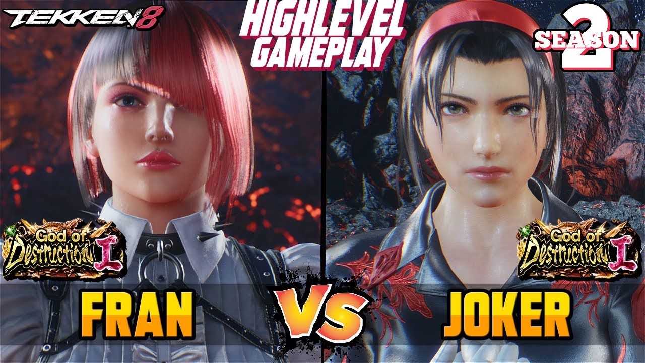 T8 &ndash; FRAN (Anna Williams) vs JOKER (Jun Kazama) &ndash; Tekken 8 High Level Gameplay