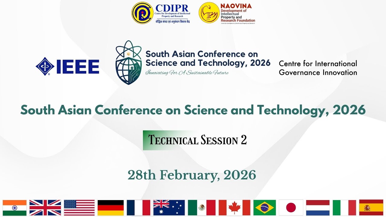 TS 2 | South Asian Conference on Science and Technology, 2026