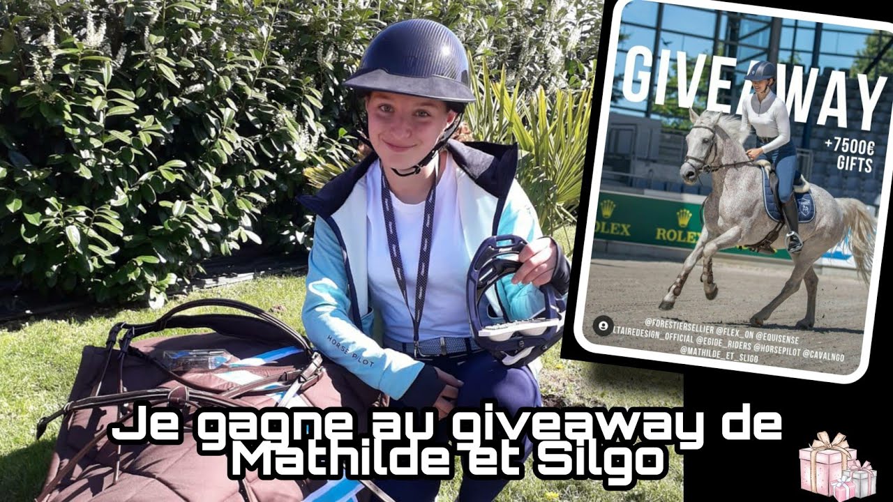 Je gagne au concours de Mathilde et sligo !