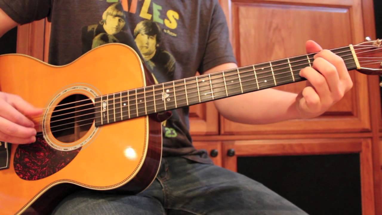 John Mayer - Speak For Me - Martin OM28JM