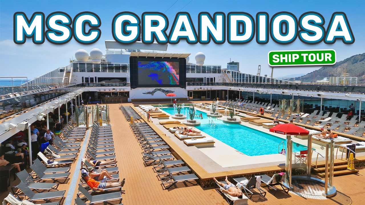 MSC Grandiosa Full Ship Tour | MSC Cruises 🚢