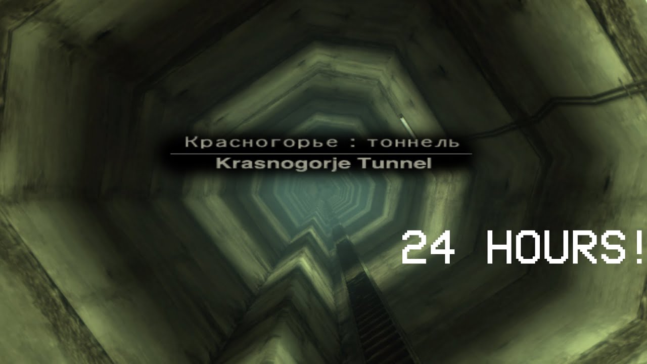 Metal Gear Solid 3 | Krasnogorje Tunnel | Infinite Ladder | Ambience | 24 Hours