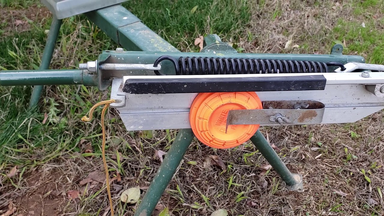 Trap Thrower Rabbit Orientation