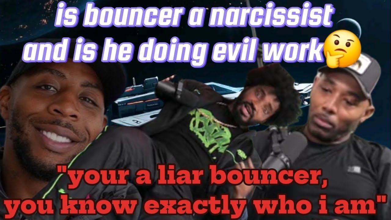Sv lidge and youngspray  terrorises bouncer and sv tells him exactly who he is