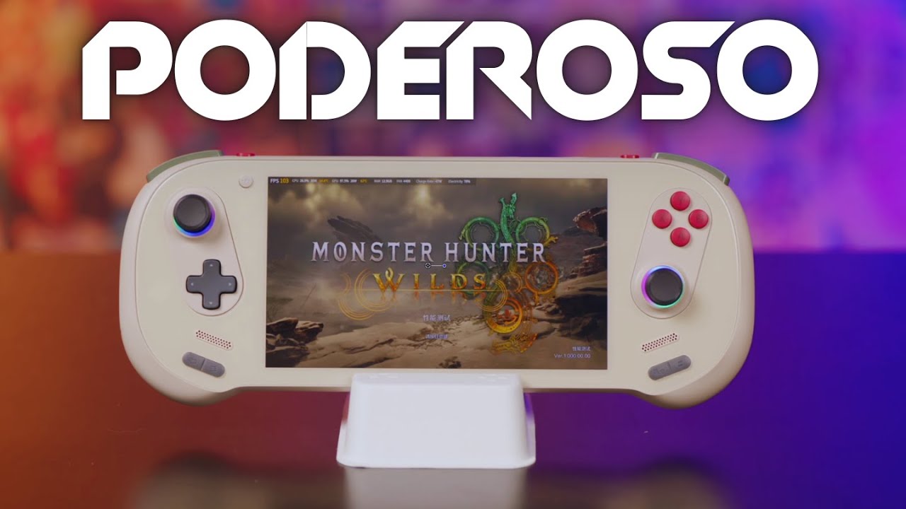 O AYANEO 3 TEM DESEMPENHO INSANO EM MONSTER HUNTER WILDS COM 60FPS !