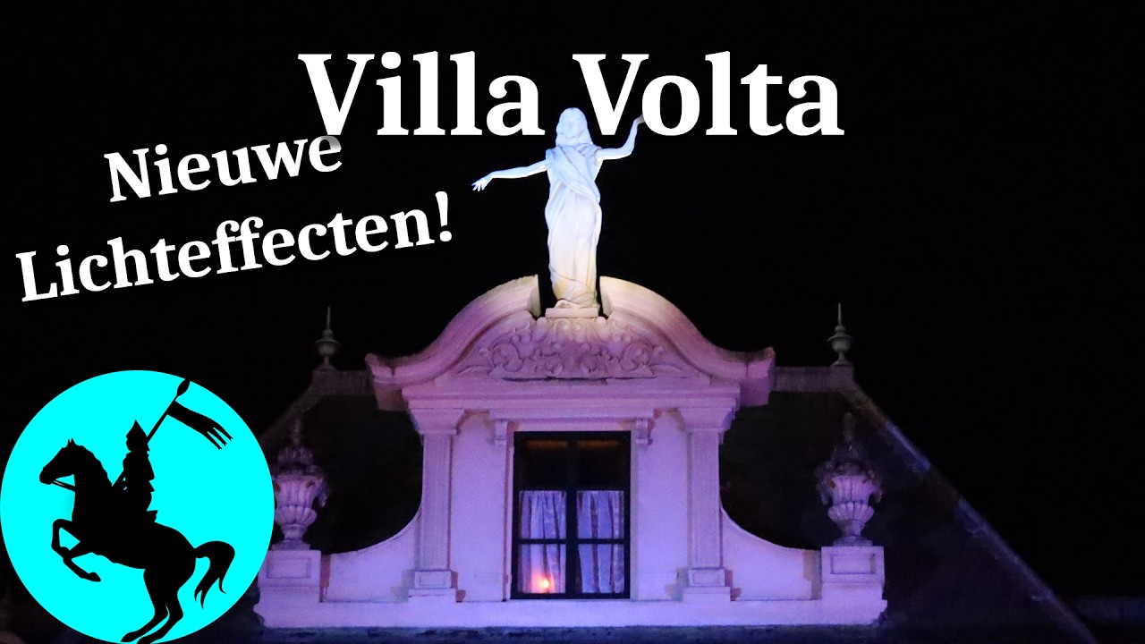 Villa Volta heeft nieuwe Lichteffecten! - 18-01-2026 - Winter Efteling