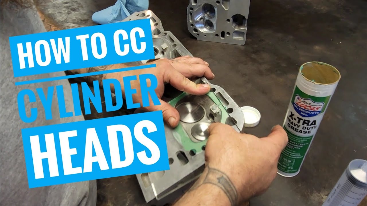 How to cc cylinder heads on the cheap. Checking out my L98 Heads #becauseracetruck #nonamenationals
