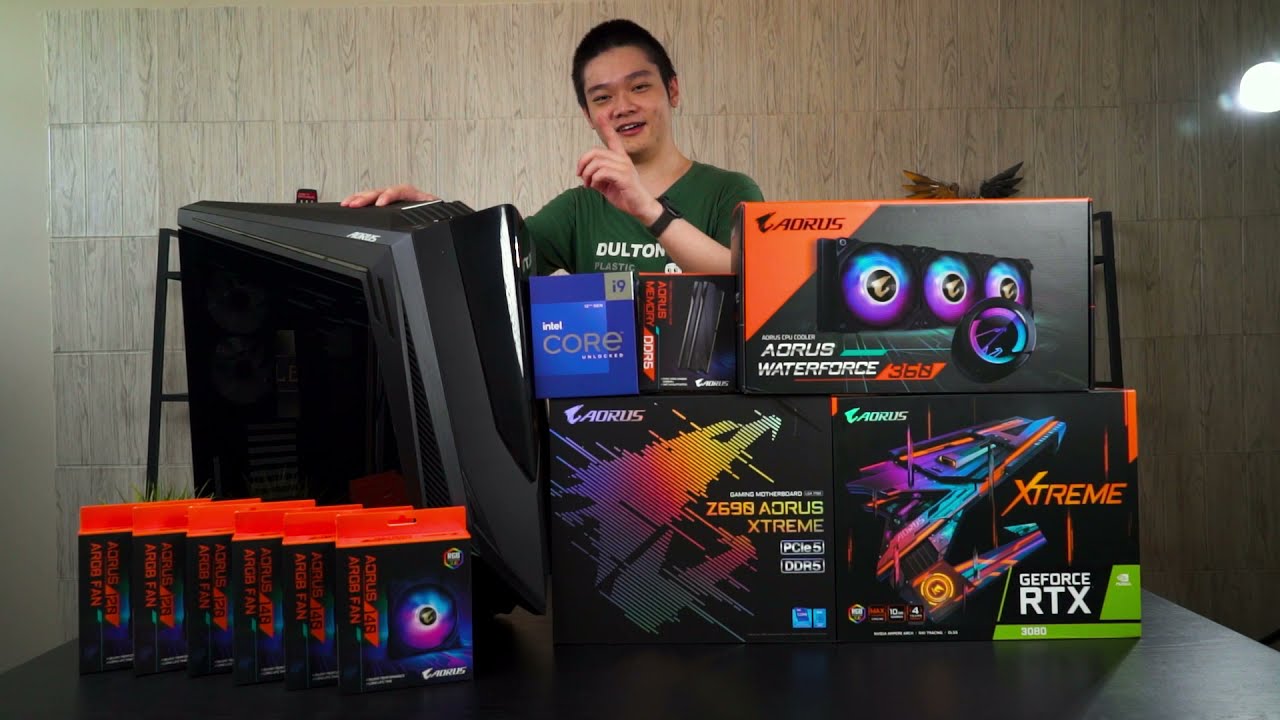Intel Core i9-12900K + AORUS Build!
