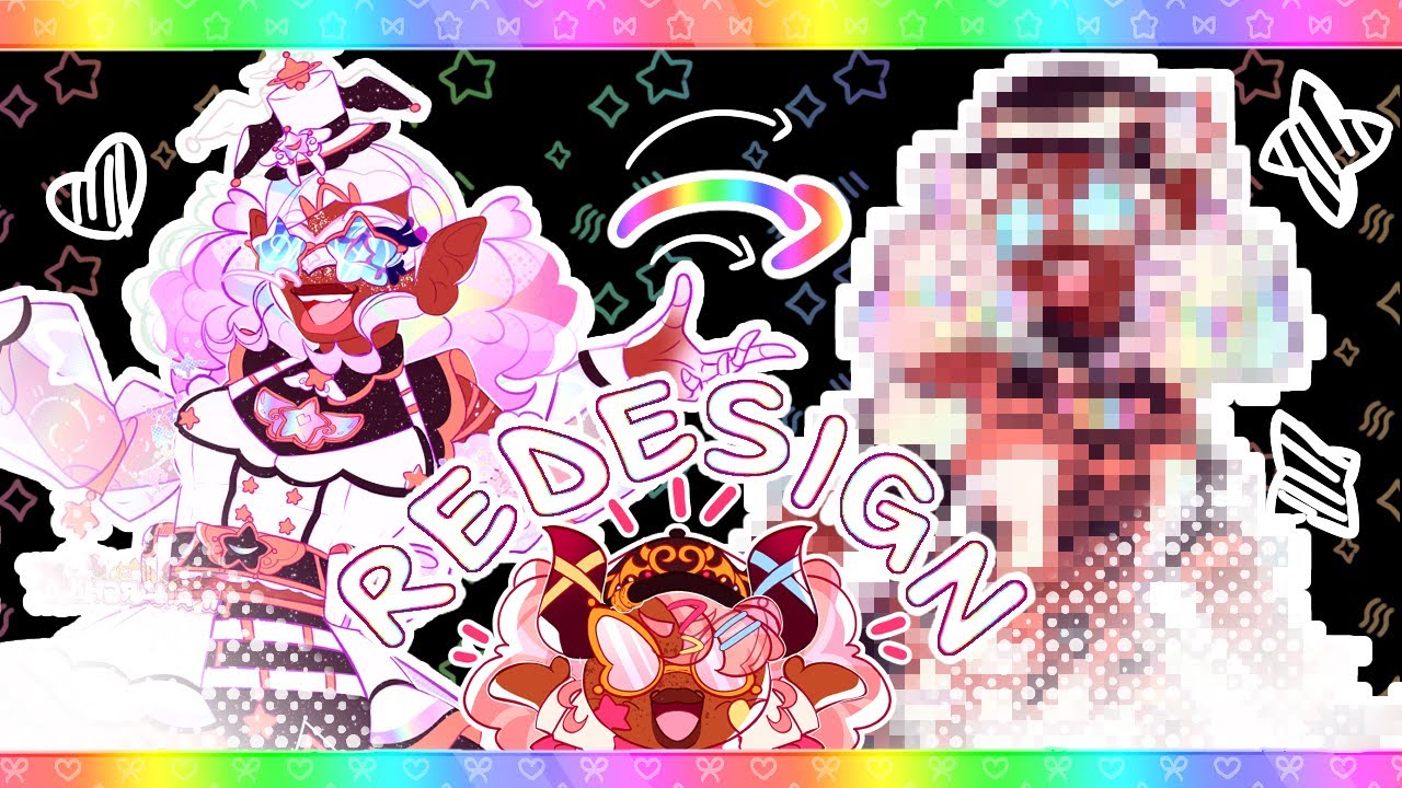 REDESIGNING MY MAGICAL GIRLS || OC Redesign