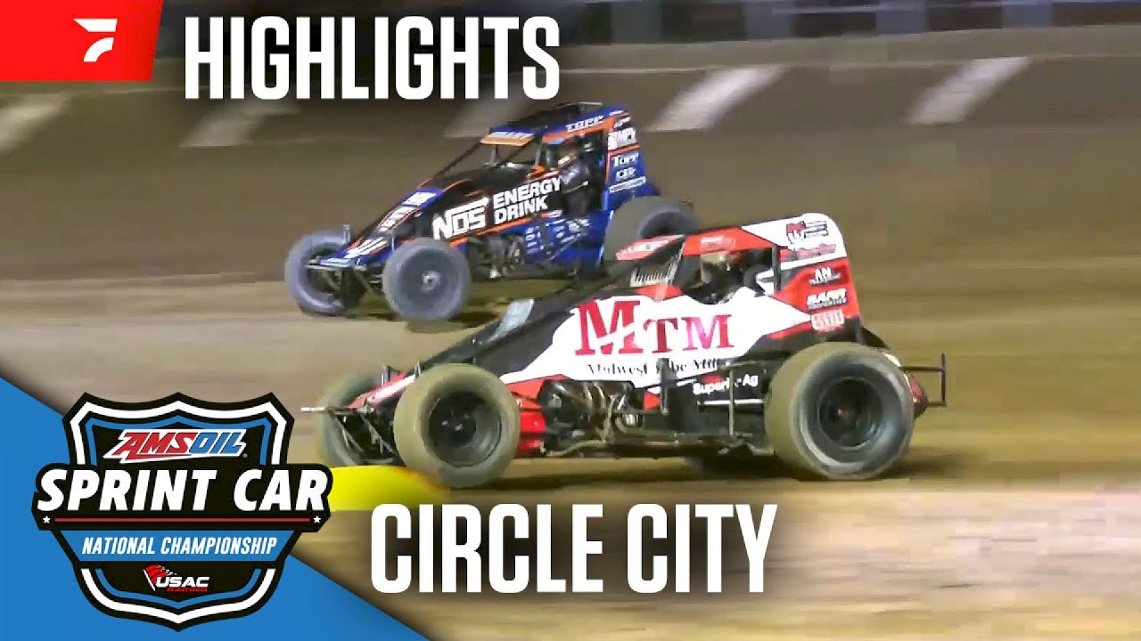 𝑯𝑰𝑮𝑯𝑳𝑰𝑮𝑯𝑻𝑺: USAC AMSOIL National Sprint Cars | Circle City Raceway | September 12, 2025