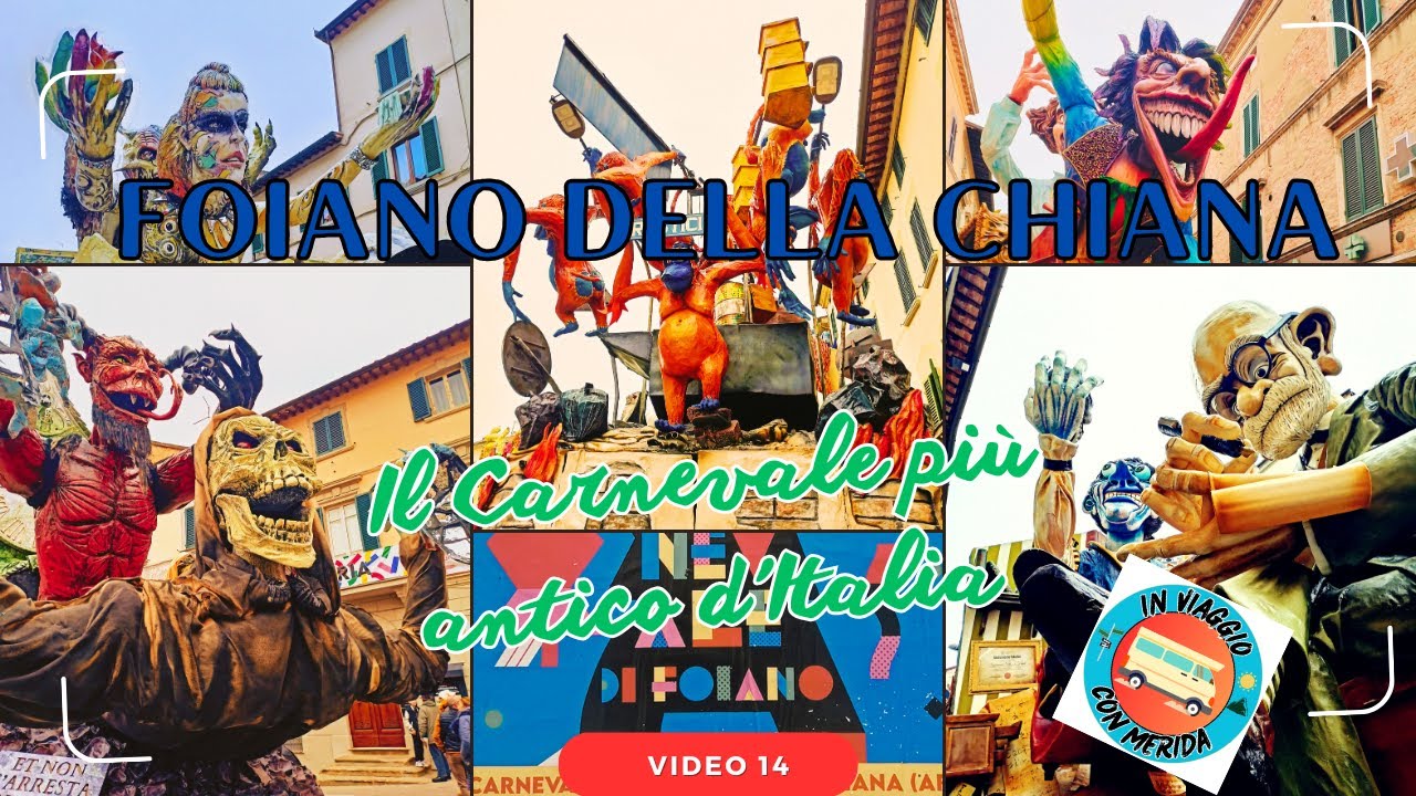 Carnevale in Toscana - FOIANO DELLA CHIANA: Il Carnevale più antico d'Italia | Video 14