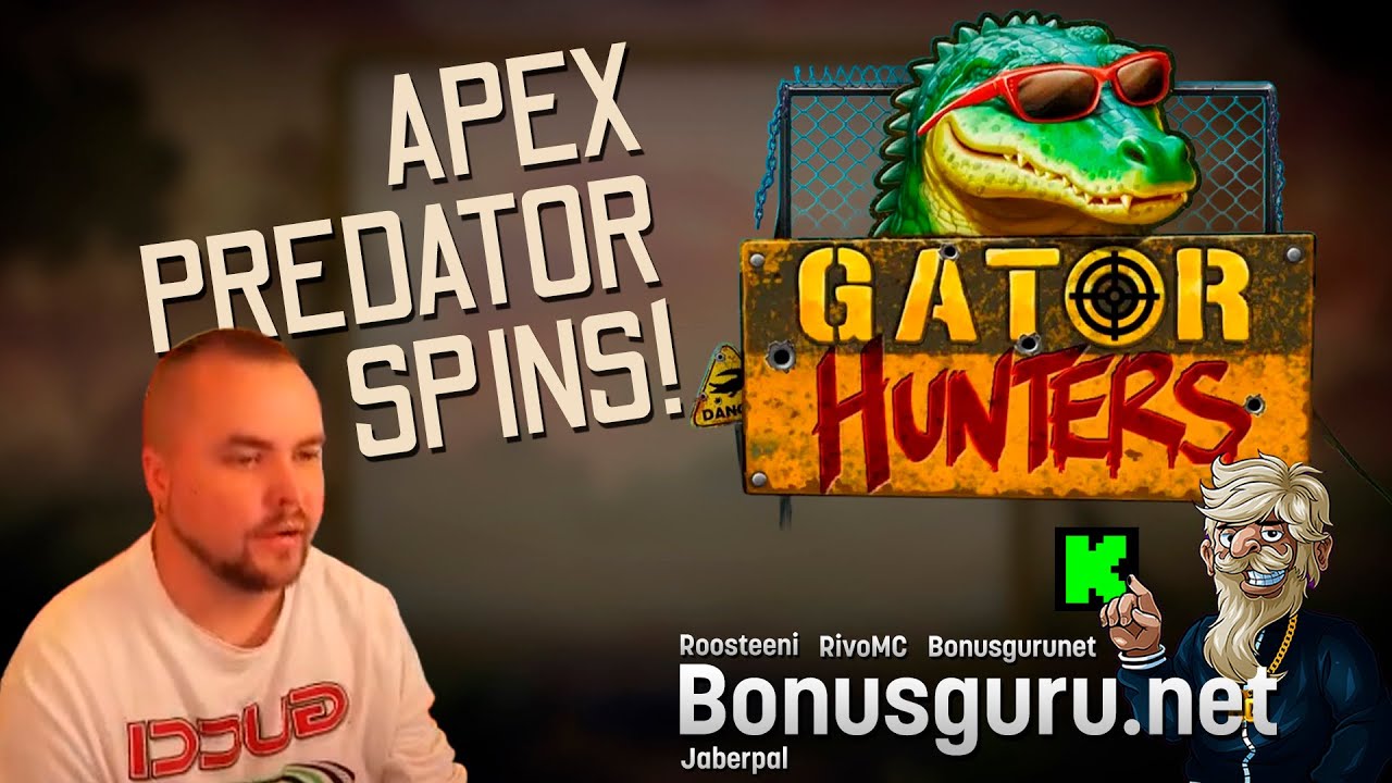 Gator Hunters / RivoMc - 6 Scatter Bonus!!  / Bonusguru.net