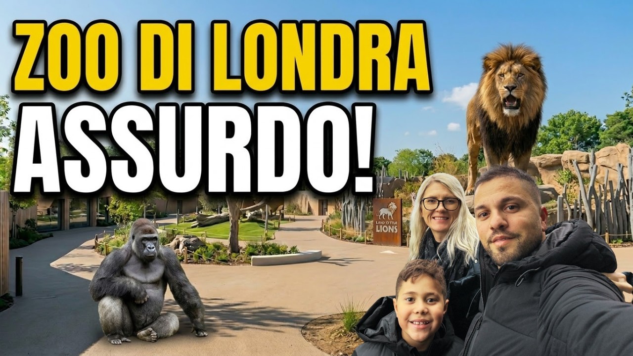 Non pensavo di trovare QUESTO nello Zoo di Londra 🦁