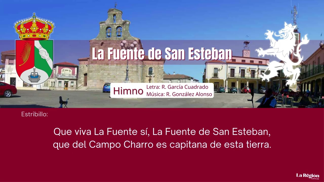 Himno de La Fuente de San Esteban ▶️🎶 Salamanca