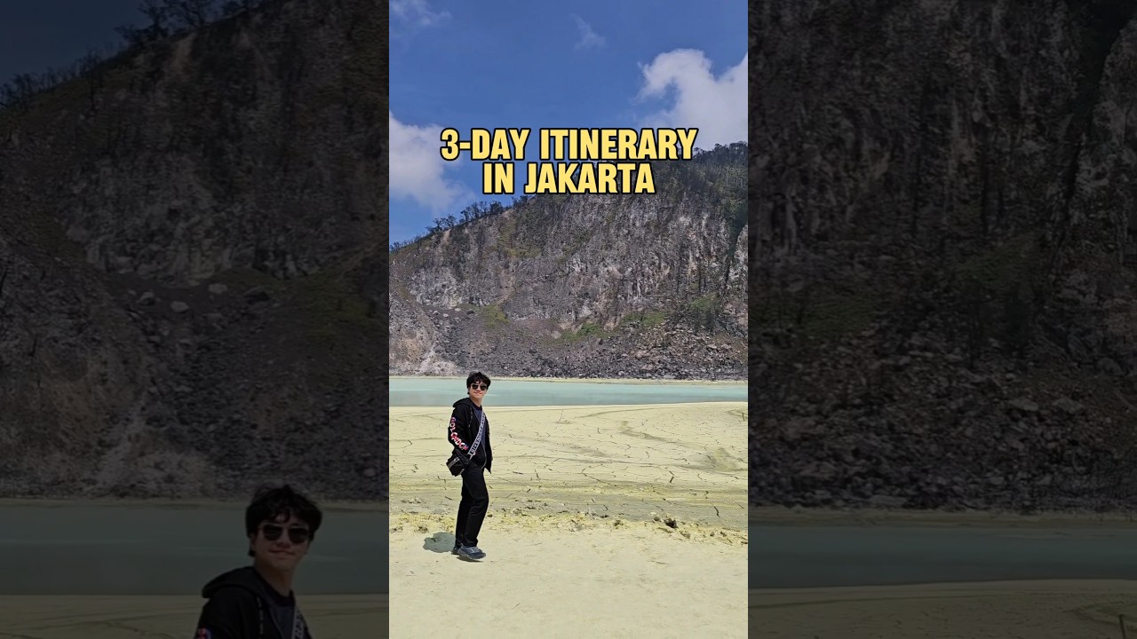 3-Day Itinerary in Jakarta, Indonesia #jakarta #indonesia #travelitinerary #bandung