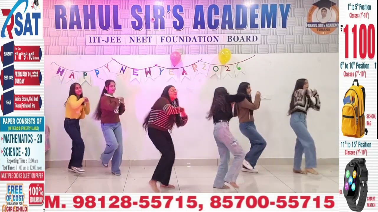 #NEWYEARCELEBRATION2026 | RAHUL SIR'S ACADEMY TOHANA