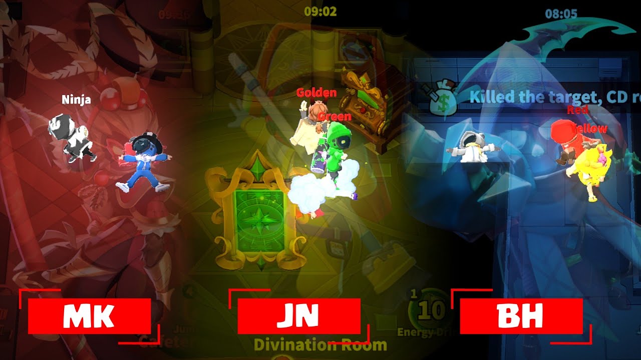 MK x JN x BH - Impostor gameplay | supersus game || Virus Eleven ||