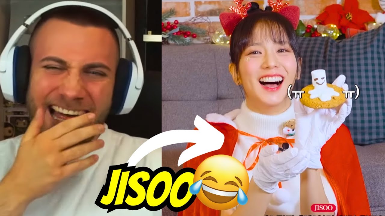 BLACKPINK JISOO - CHRISTMAS PASTRY DECORATION VLOG - REACTION