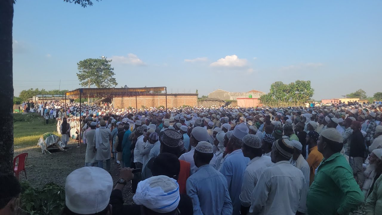 Dr Hazi Gulam Mustafa Nurul Qadari , Janazah Namaj part 02 Khajurbari Sharif Teragachh , kishanganj